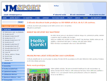 Tablet Screenshot of jmsport.cz
